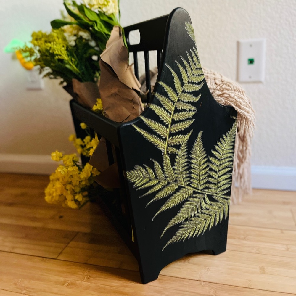 Vintage Magazine holder